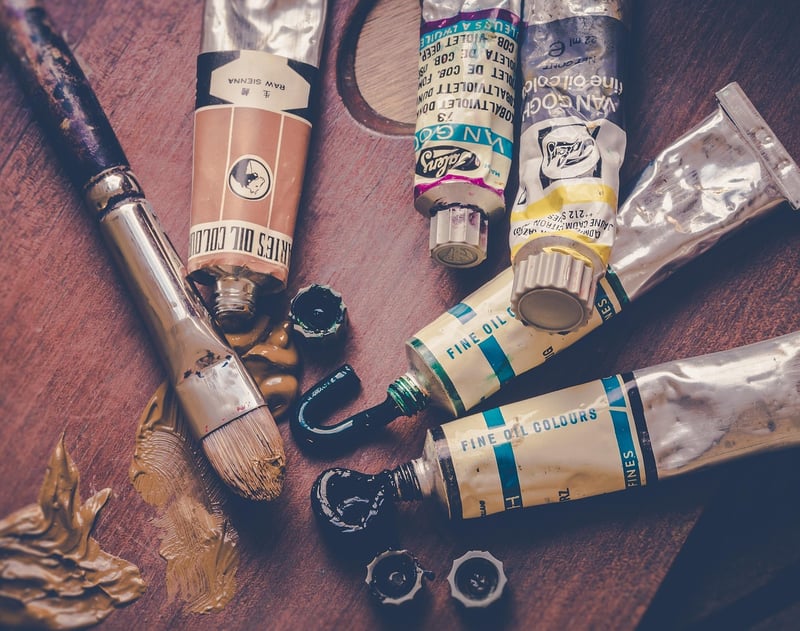 Artistic Paint Tubes